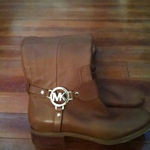 Micheal Kors leather riding boots